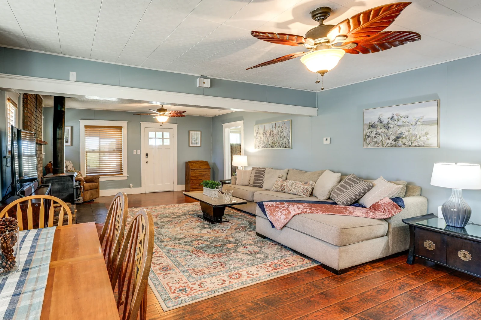 Living room after the property refresh